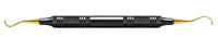 American Eagle XP McCall Curette #17-18, Double End, EagleLite Black Resin Handle, 3/8" (9.5mm), AECM17-18XPX