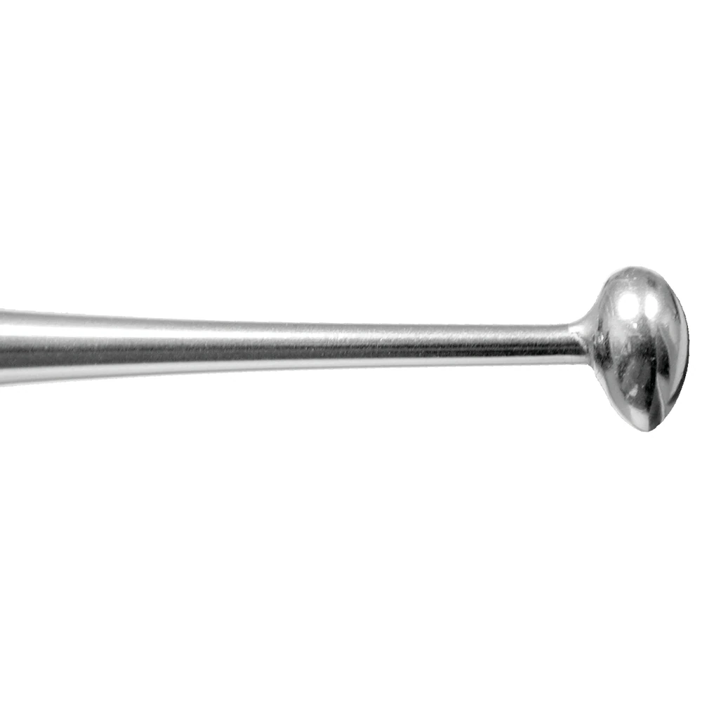 American Eagle #26-28 Ball/Football Burnisher, Double End, Standard Handle, Stainless Steel, AEB26-28BF