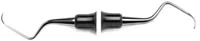American Eagle Gracey Curette 9/10, Standard, Double End, EagleLite Resin Red Handle, AEG9-10X