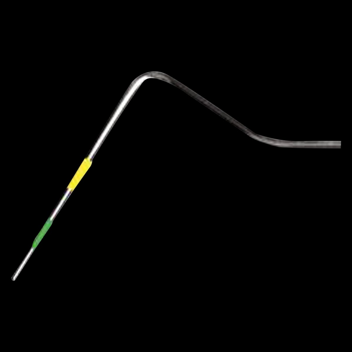 American Eagle Probe 12 Yellow/Green, Single End, Standard Handle, AEP12Y/G
