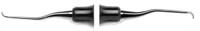 Gracey +3 Access Curette, #00/0, Anterior, Double End, EagleLite Resin Handle, Purple, 3/8", AEGA00-0X, 1/Pk
