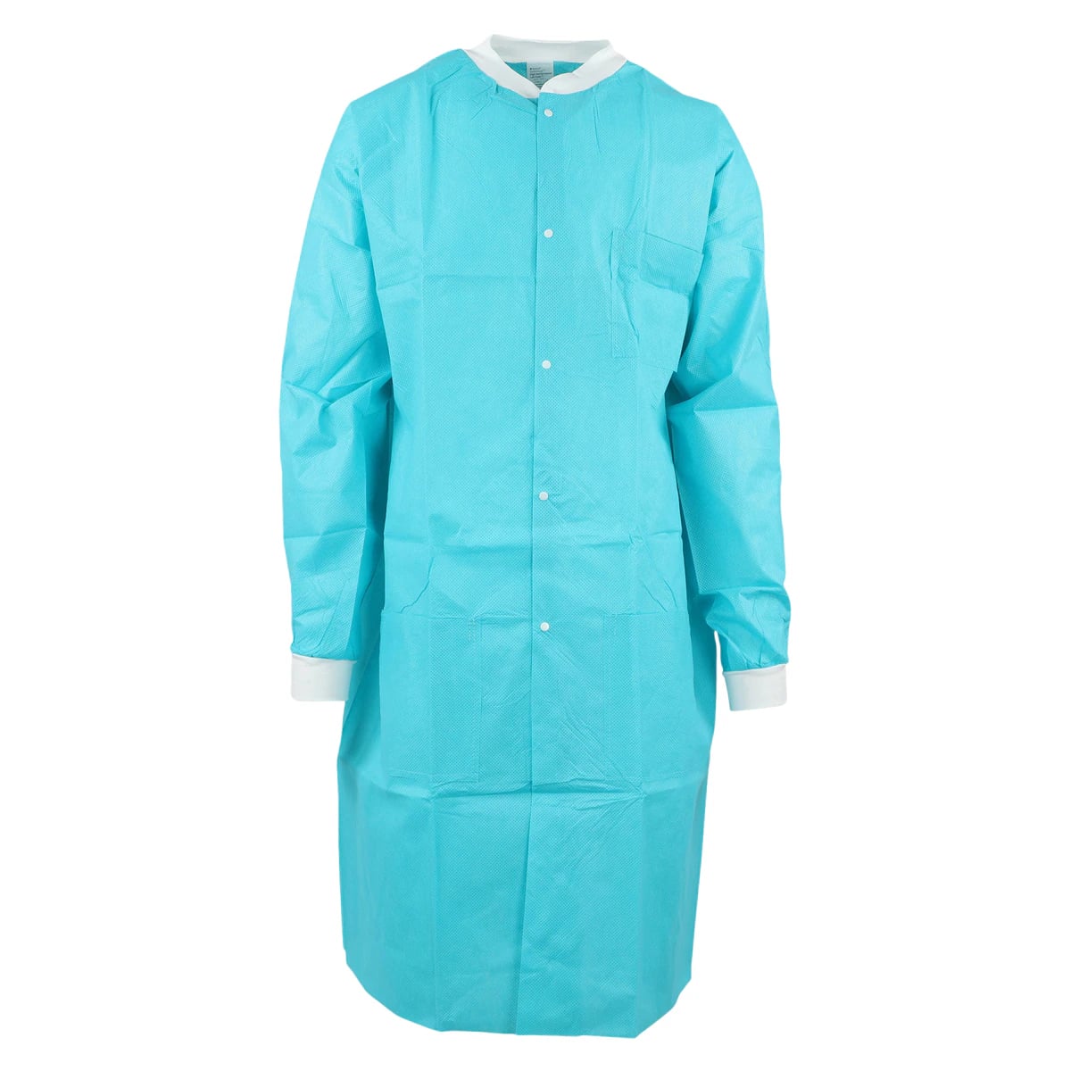 Medicom SafeWear High Performance Lab Coat, Knee Length, Tropical Teal, Medium, 12/Pack, 8117-B