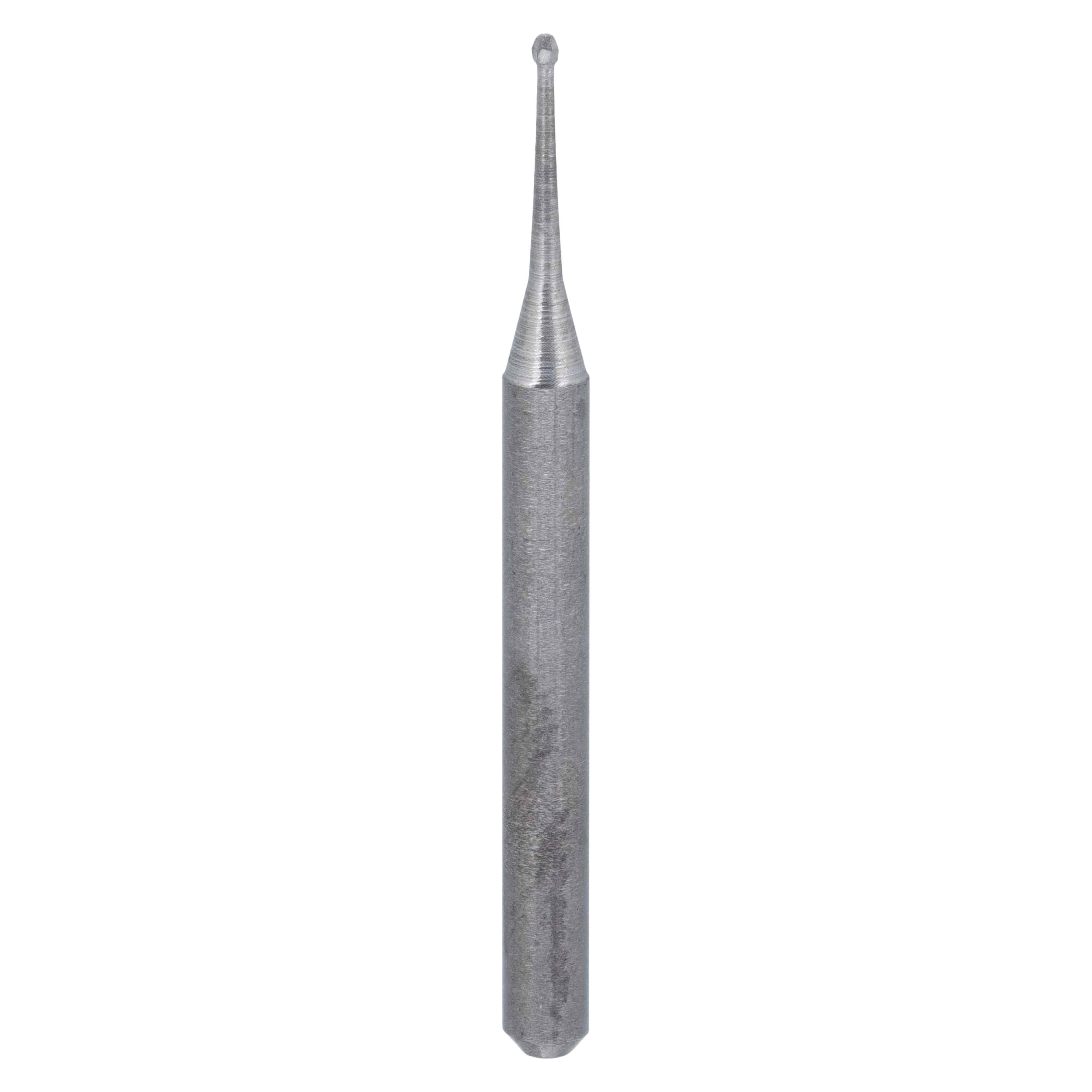 Alpen Carbide Bur, Round #1/4, FG (Friction Grip), 0.5 mm, 10/Pk, R1001/4
