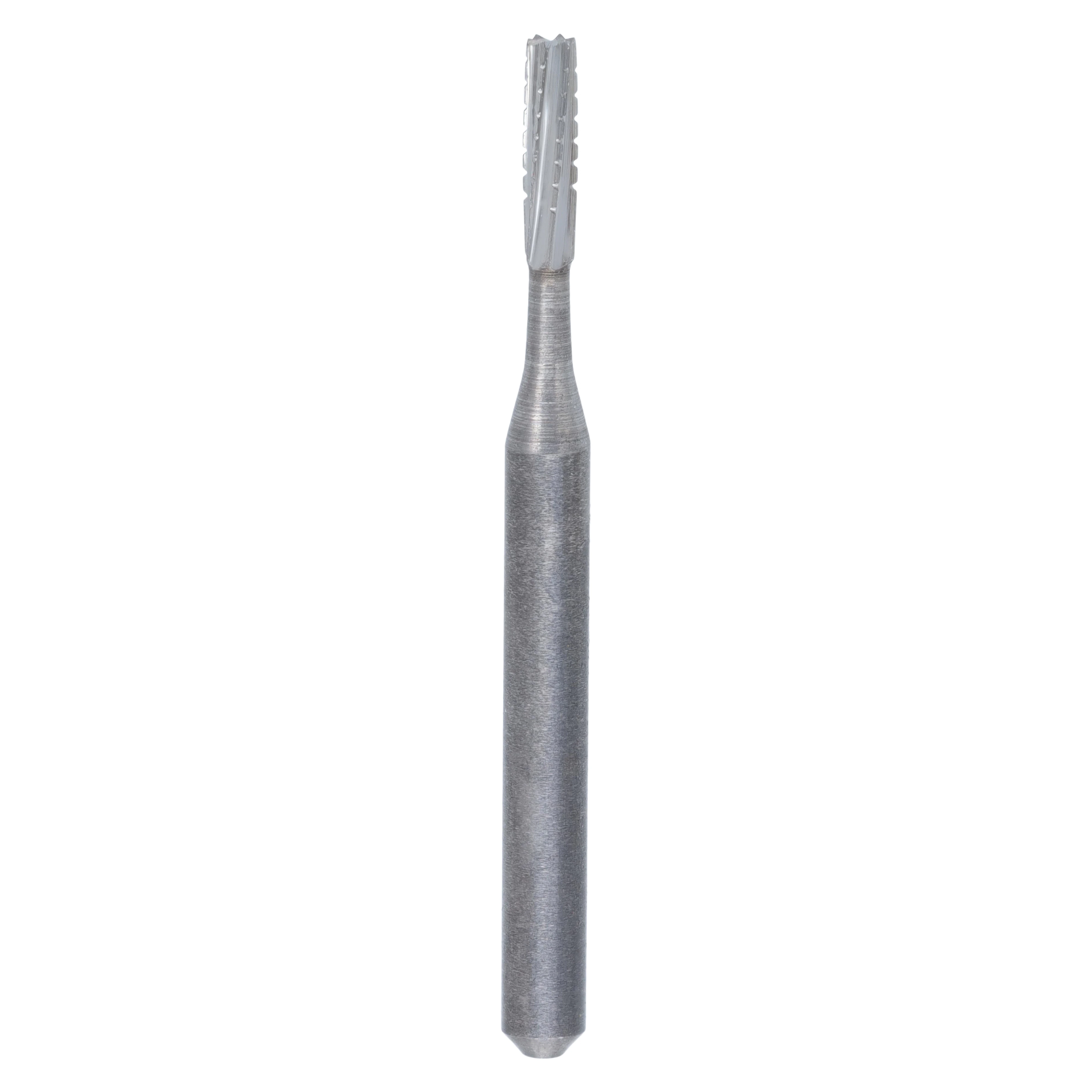 Alpen Operative & Surgical Carbide Burs, FG, Straight Cross Cut Fissure, #557, 1.0 mm, 100/Pk, R100557C