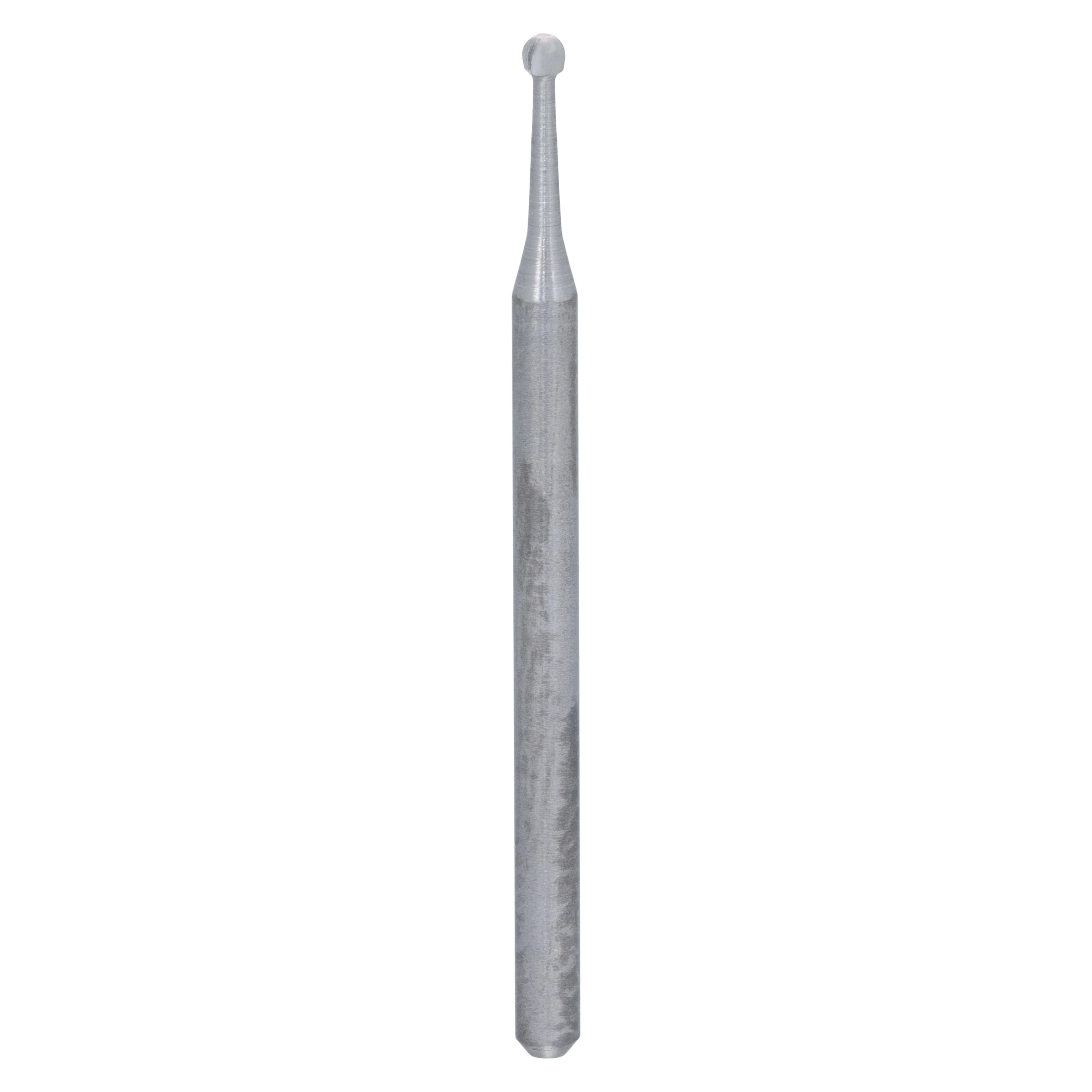 Alpen FGOS Carbide Surgical Bur, Round, #2, 1.0 mm, Friction Grip, 10/Pk, R500002