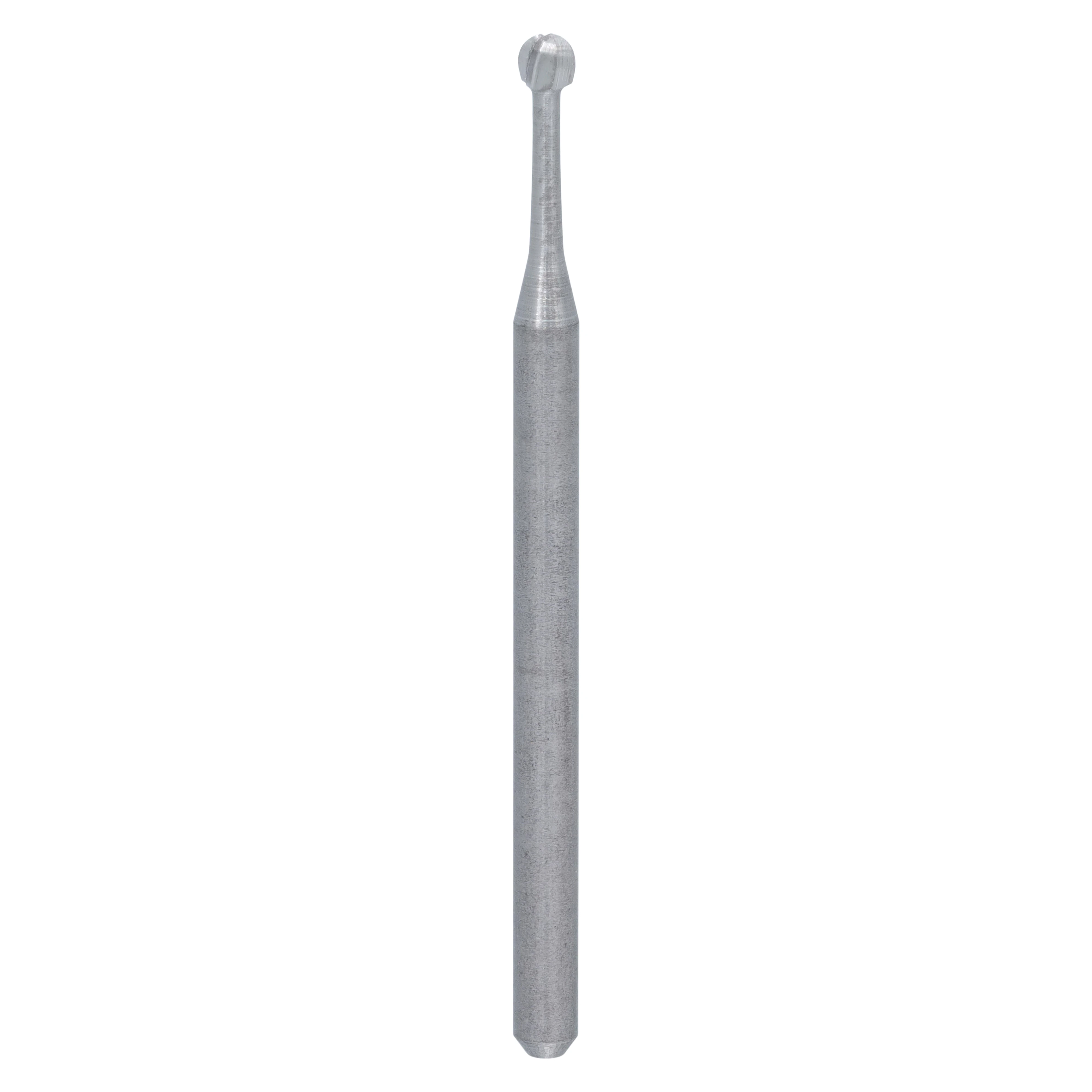 Alpen Carbide Operative & Surgical Bur, FGOS Friction Grip, Round #4, 1.4 mm, 10/Pk, R500004