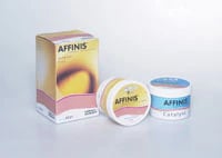 Affinis Fast Putty Soft VPS Impression Material, Beige, 600 mL Kit (300 mL Base + 300 mL Catalyst), 6531