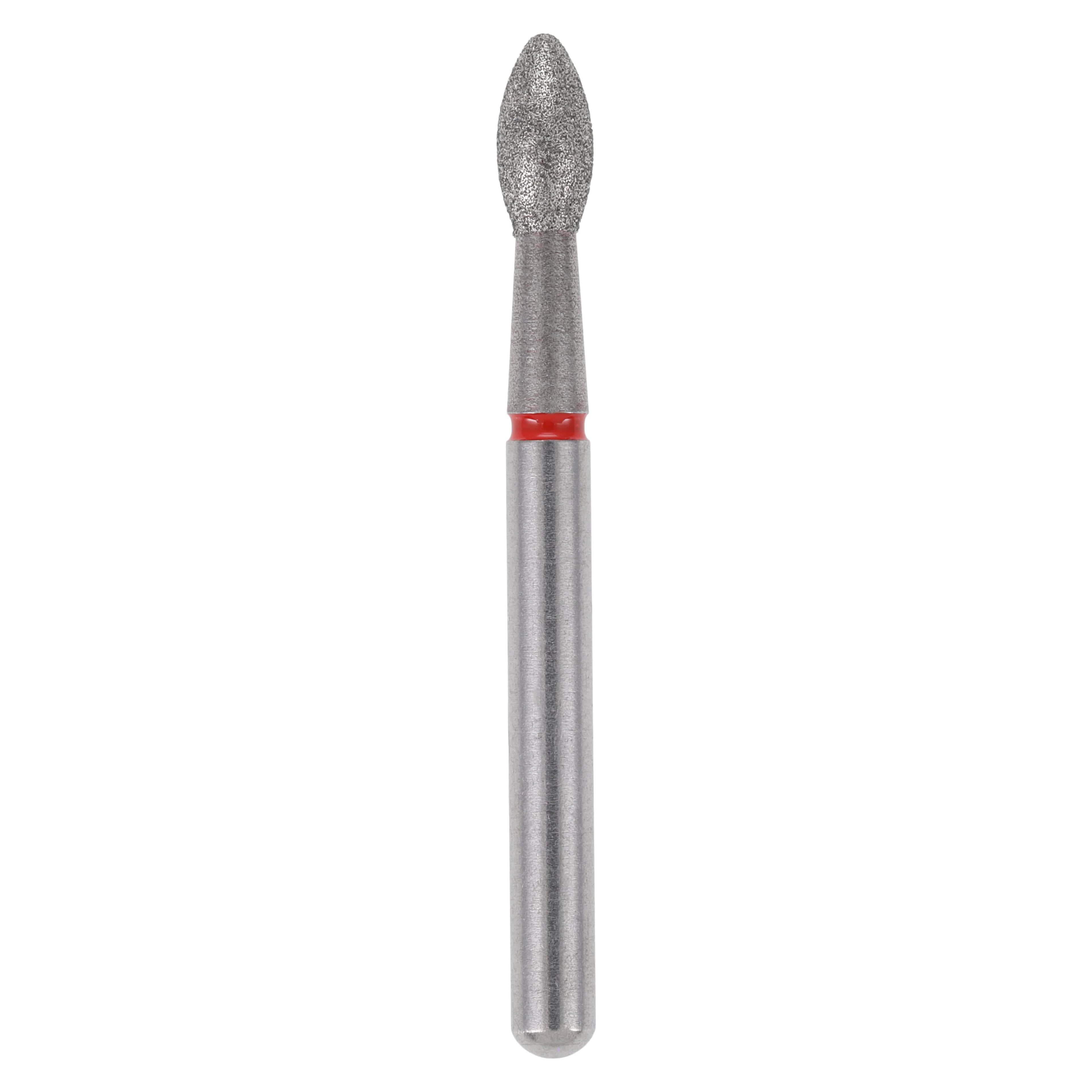 Alpen X1 Diamond Single-Use Bur, FG, Egg, #379, 1.8 mm, Fine, Red, 25/Pk, X379F018