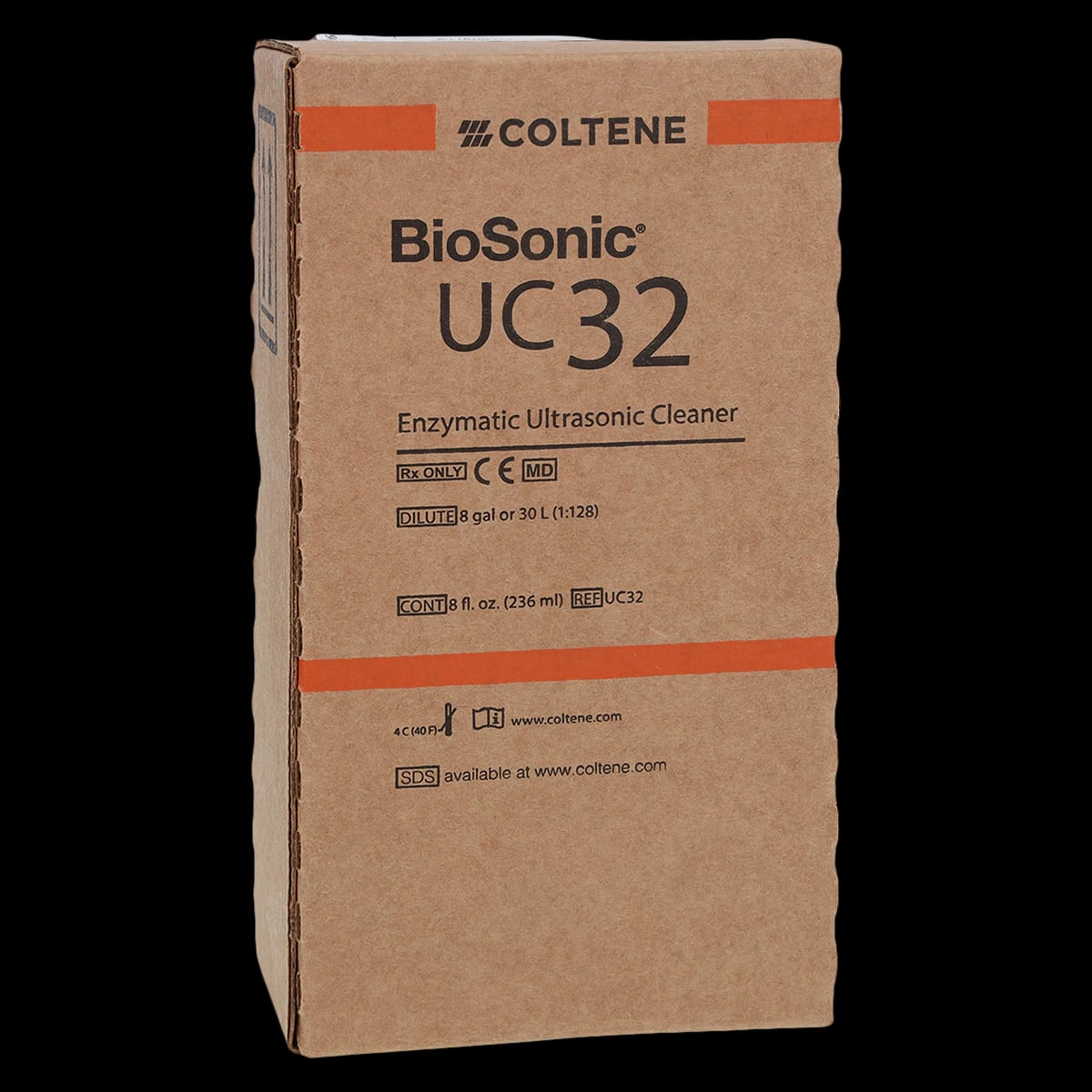 BioSonic UC32 Enzymatic Ultrasonic Cleaner Concentrate, 8 oz MeterDose Bottle, Makes 8 Gallons, UC-32
