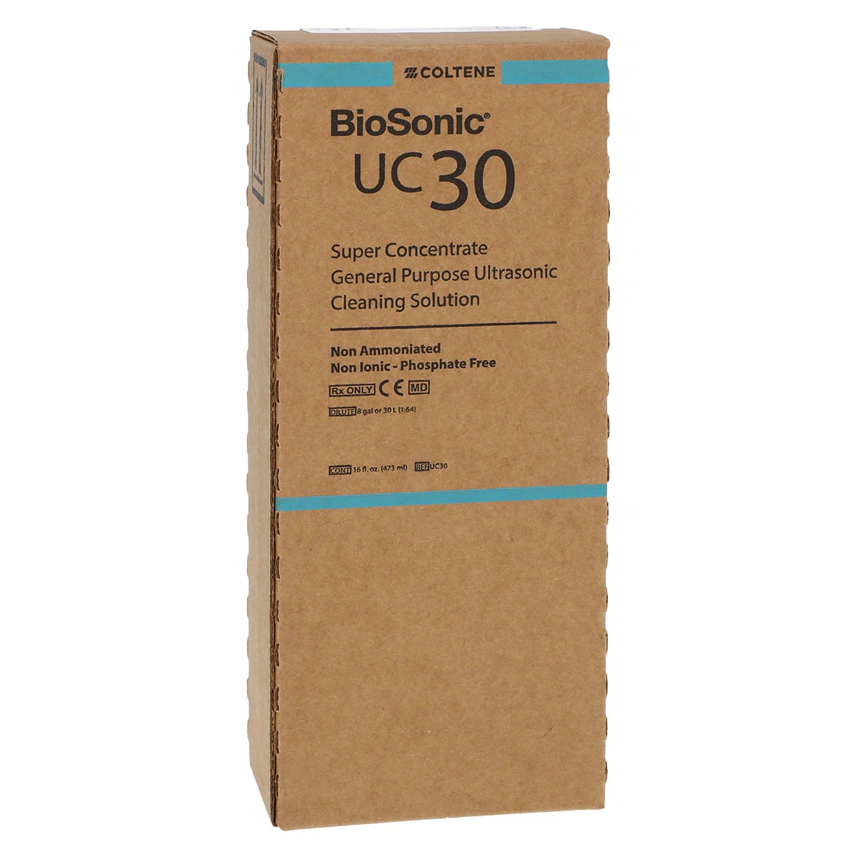 BioSonic UC30 General Purpose Super Concentrate Ultrasonic Cleaning Solution, 16 oz MeterDose Bottle, Makes 8 Gallons, UC-30