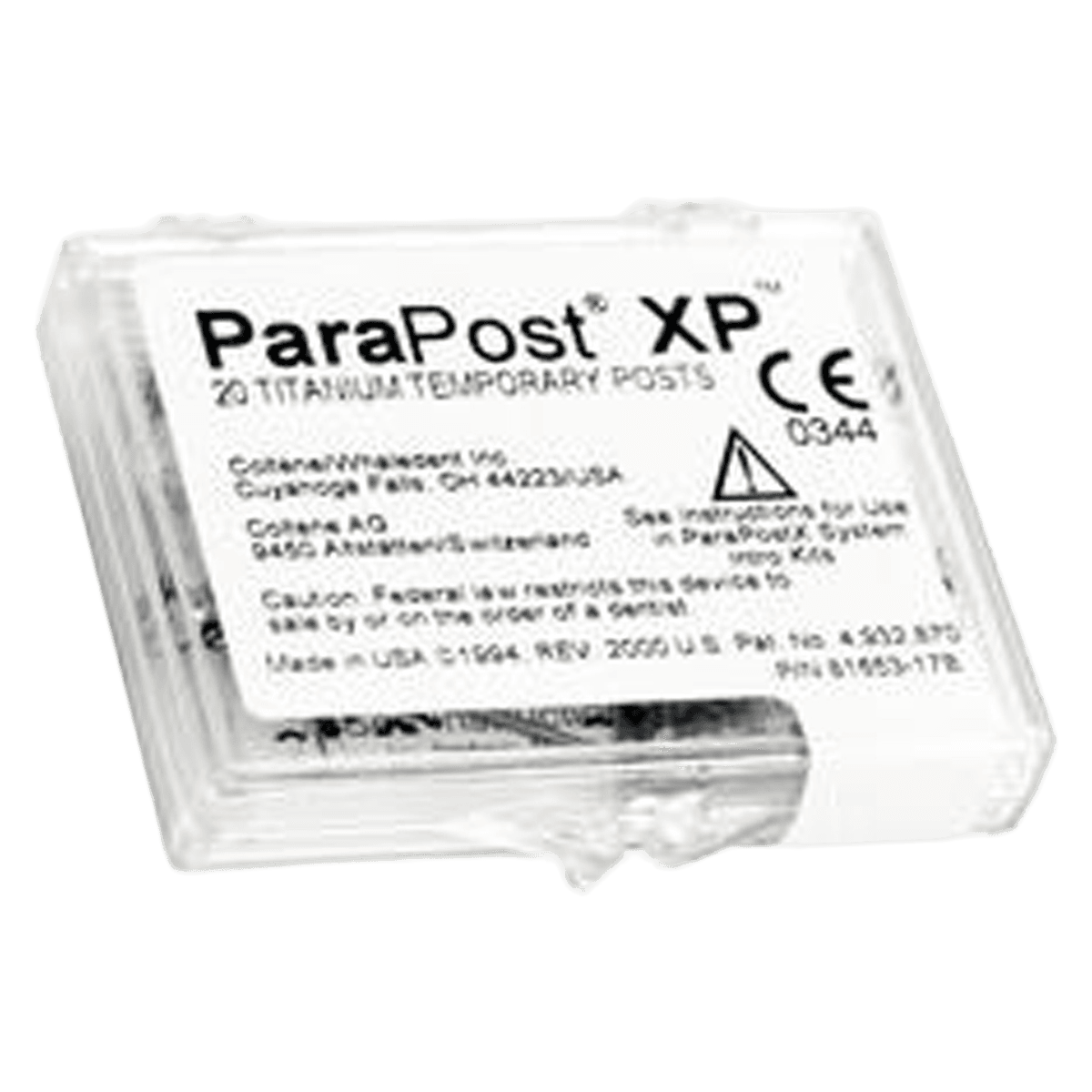 ParaPost XP Titanium Temporary Posts, Size 5.5, Purple, 0.055"/1.40mm, 20/Pk, P746-5.5