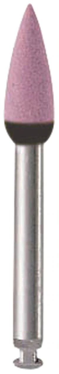 Alpen Ceramic Plus Polisher, Flame, RA, Fine, Pink, 5/Pk, RP230335RA