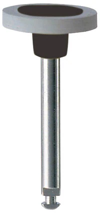 Alpen Ceramic Plus Polisher Wheel, Ultra Fine, RA (Right Angle) Shank, 5/Pkg, 230361RA