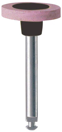 Alpen Ceramic Plus Polisher Wheel, Fine, HP Shank, 5/Pkg, 230341HP