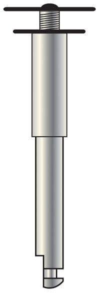 Coltene Alpen Polisher Mandrel, Right Angle, 5/Pkg, RP255049RA