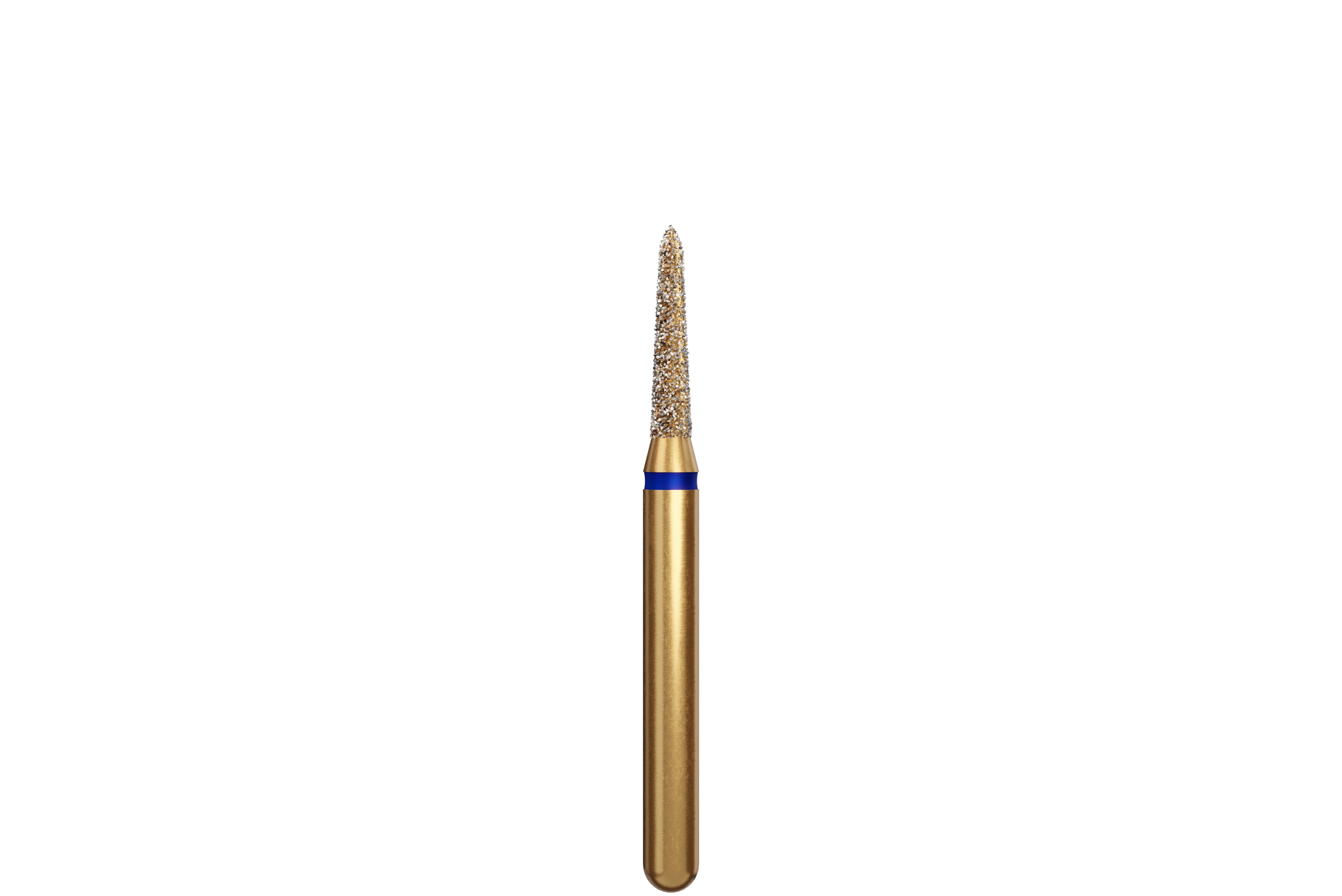 Alpen FG #877K.014 Coarse Grit Curettage/Pointed Taper Diamond Bur, 5/Pk