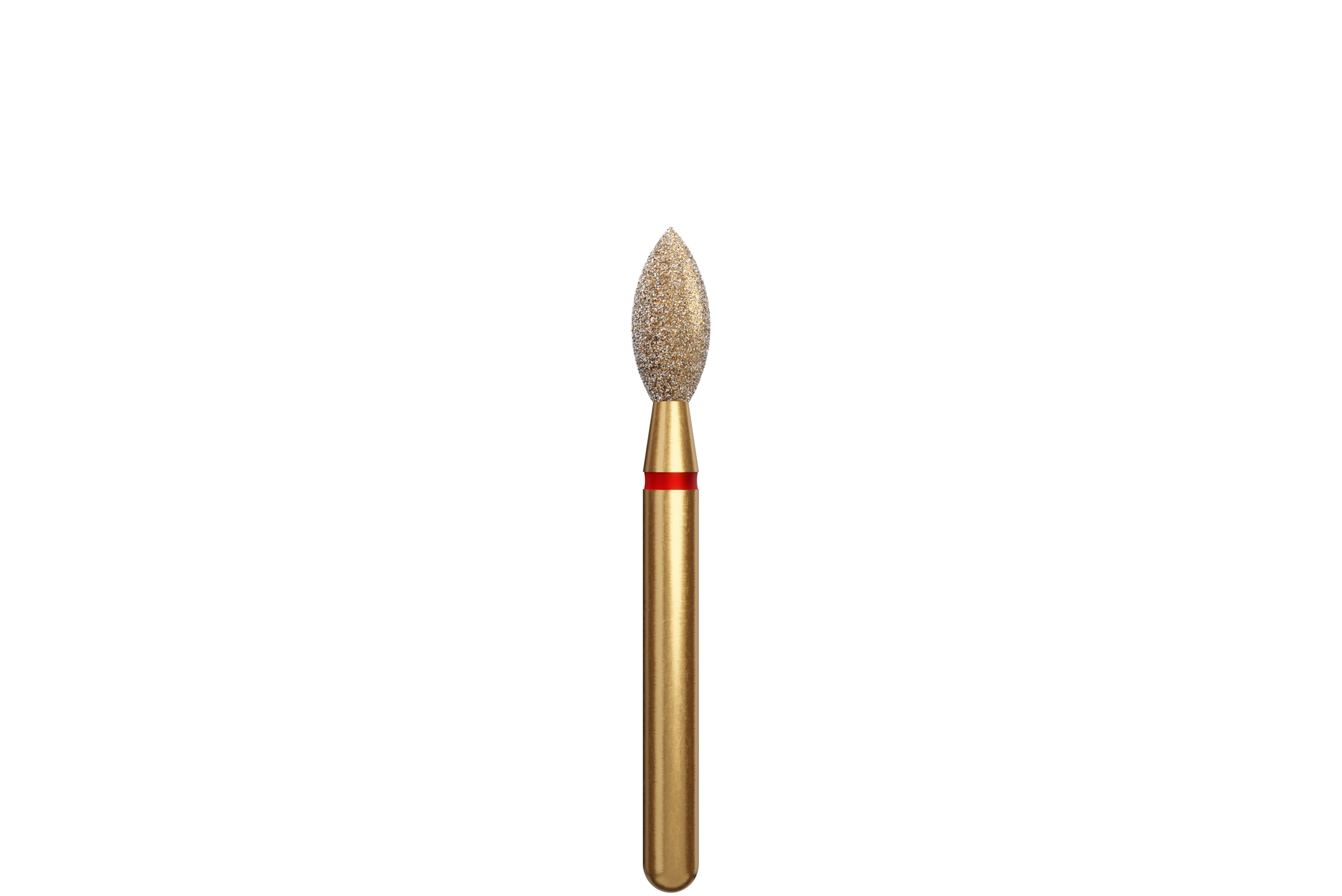 Alpen® Multi-Use Diamond Bur, FG #368 Football Pointed, 2.3mm, Fine Grit, Red, 5/Pk, R368F023FG