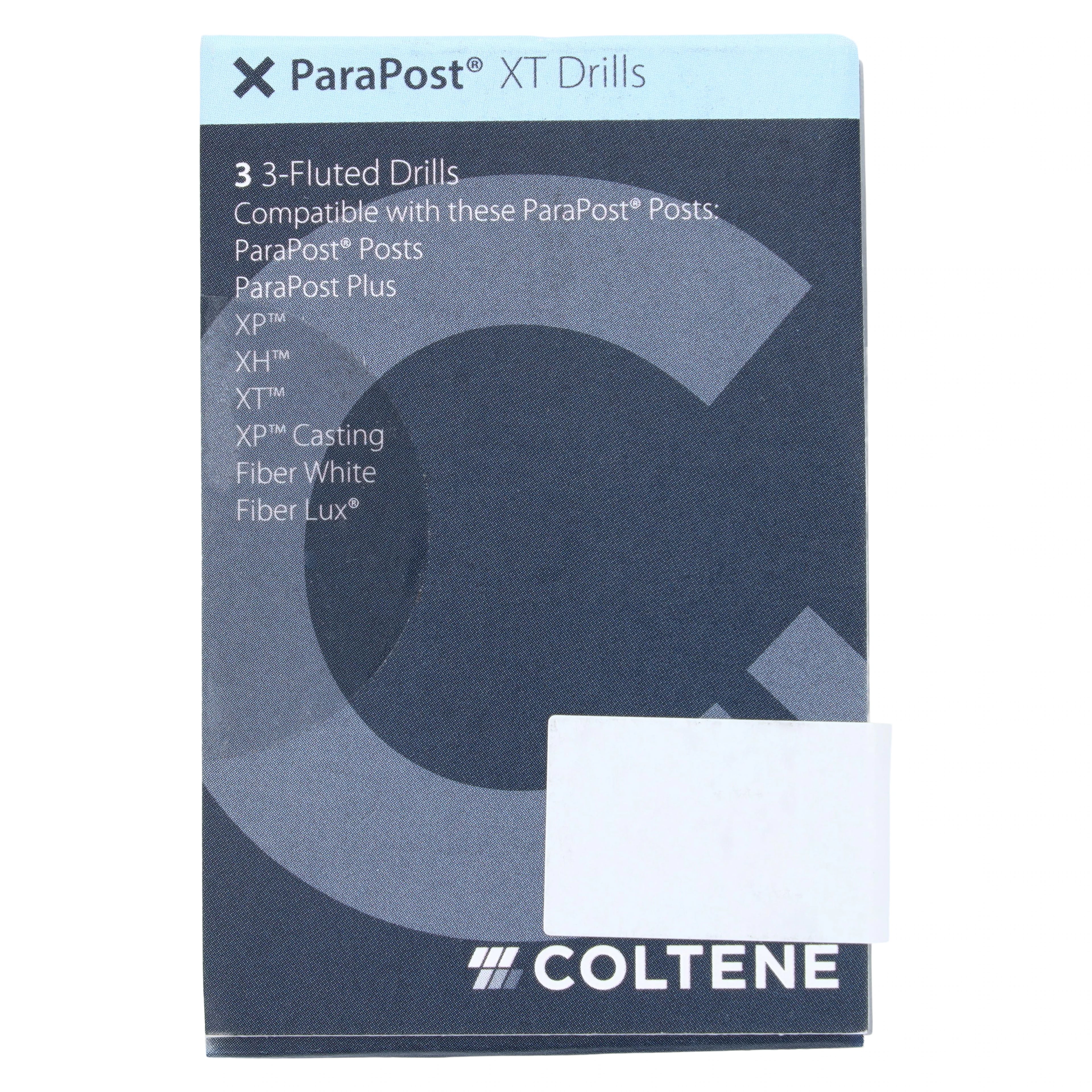 ParaPost XT Drill, Size 4, 0.040" (1.0 mm), Yellow, 3/Pk, P624-0