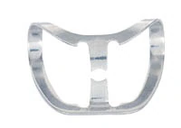 Hygenic Gloss Finish Wingless Rubber Dam Clamp #212, Anterior/Labial, Stainless Steel, 1/Pkg, H07792