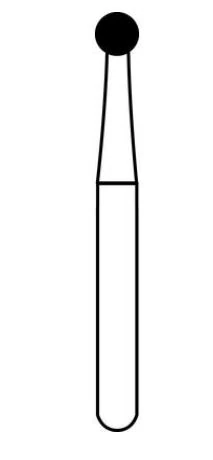 Alpen SteriX Sterile Carbide Bur, RA (Right Angle Latch), #8 Round, 2.3 mm Diameter, 10/Pk