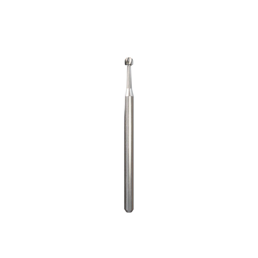 Alpen SteriX Sterile Carbide Bur, Round #4, FGOS Surgical Length, 10/Pk, RS500004