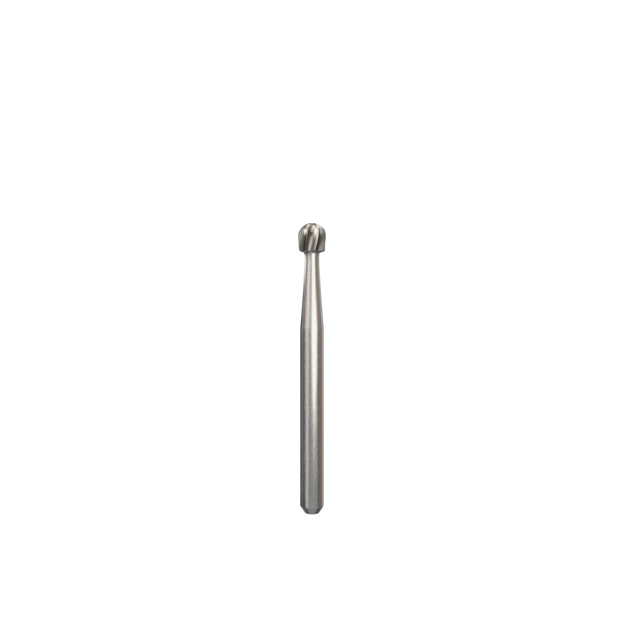 Alpen SteriX Carbide Bur, Friction Grip (FG), Round #6, 1.8 mm Head Diameter, 50/Pkg