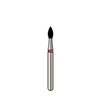 Alpen x1 Single-Use Diamond Bur, FG, Football #368, Coarse, 1.6 mm, 25/Pkg, X368C016