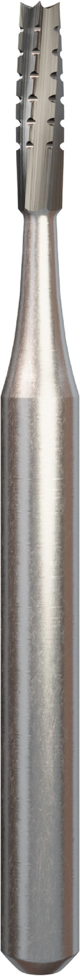Alpen FG Carbide Bur #557 SS, Cross Cut Fissure, Short Shank, Clinic Pack, 100/Pk, R300557C