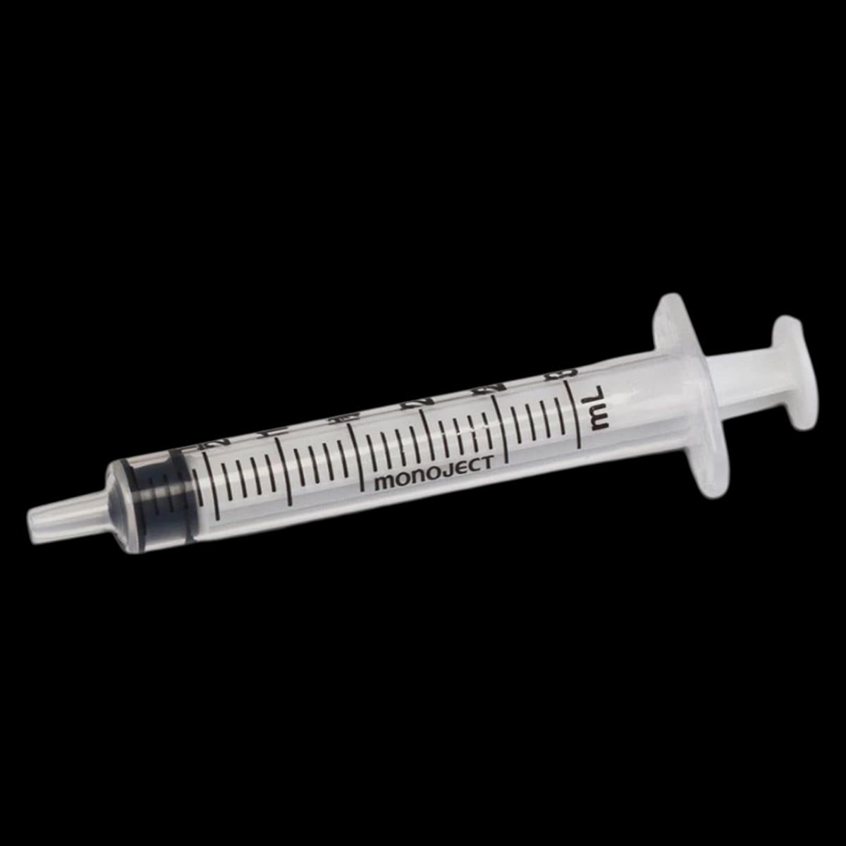 Monoject 3cc Syringe with Regular Luer Slip Tip, Sterile, Bold Graduations 0.1cc, 100/Box, 8881513918