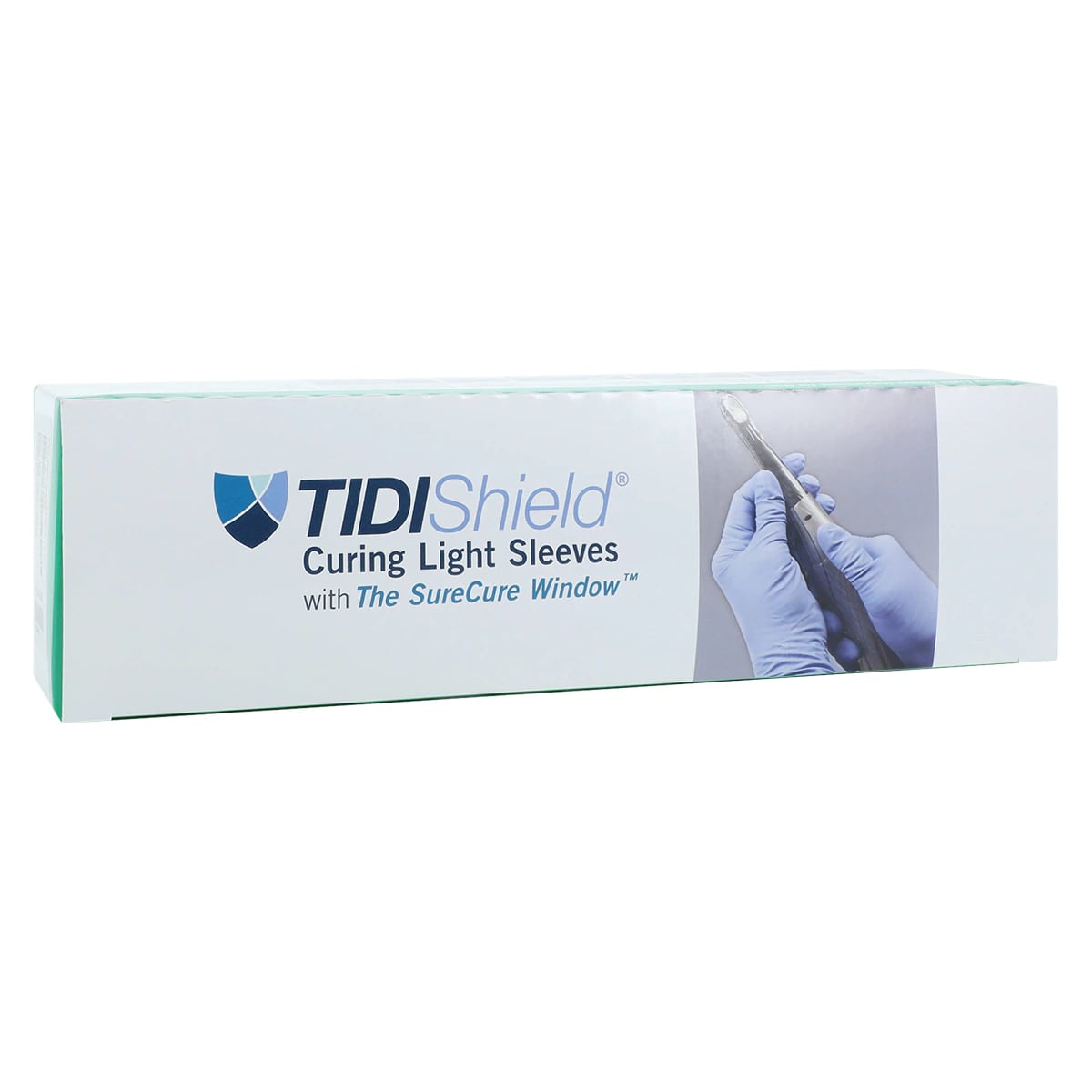 TIDIShield Curing Light Sleeve with SureCure Window, Custom Fit for Ivoclar Vivadent Bluephase Style, Latex Free, 100/Box, 21102