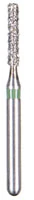 BluWhite Diamond™ Bur FG, Coarse, Straight Cylinder, #550C, 1.2 mm Diameter, 6.2 mm Length, 5/Pkg