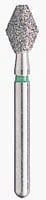 BluWhite Diamond™ Bur, FG, Football, Coarse, Green, Occlusal, #460C, 3.3 mm Diameter, 4.6 mm Length, 5/Pkg