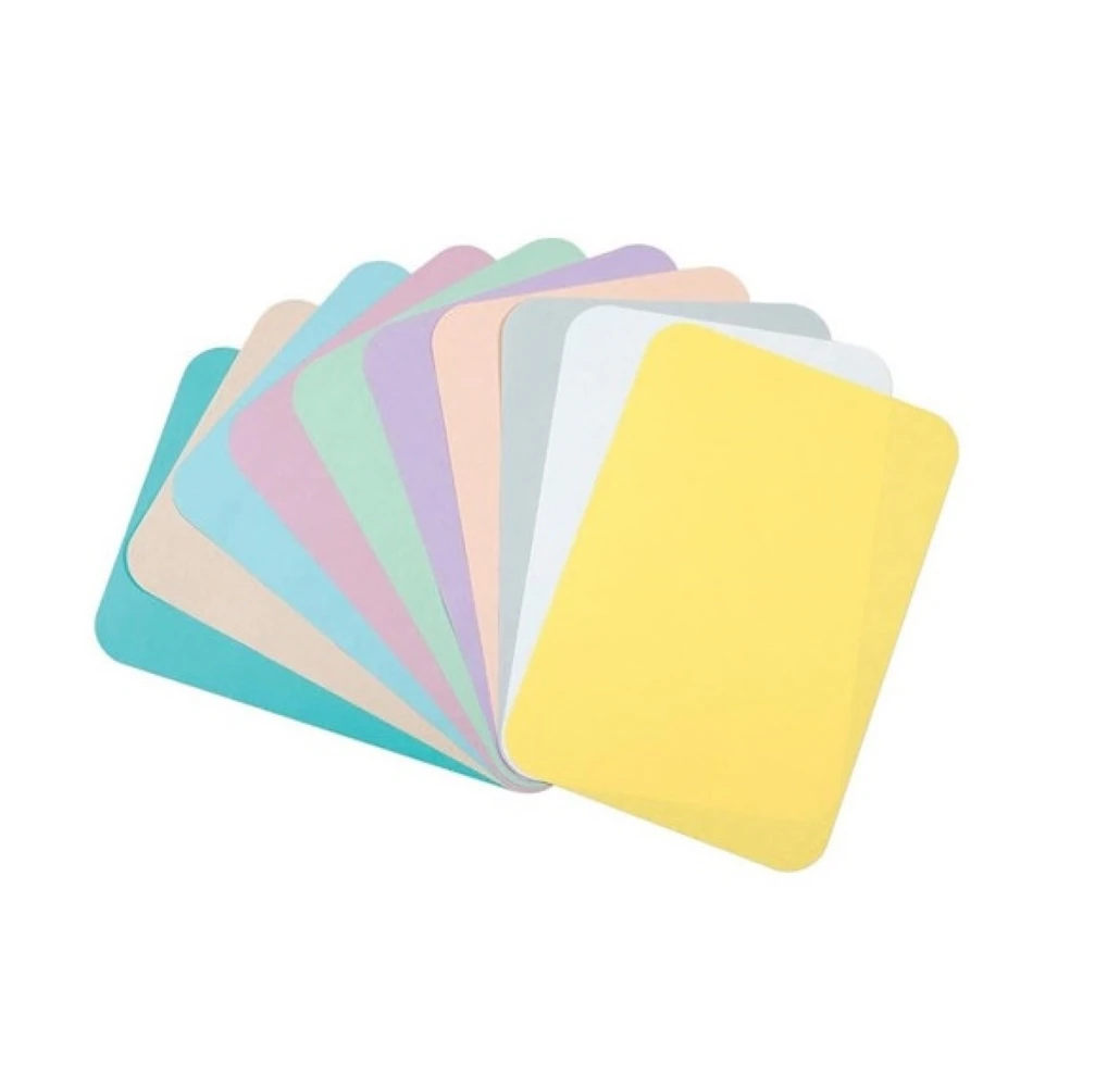 Crosstex Bracket Heavyweight Paper Tray Covers, Ritter Size B, 8.5" x 12.25", Aqua, 1000/Pk, FBAQ