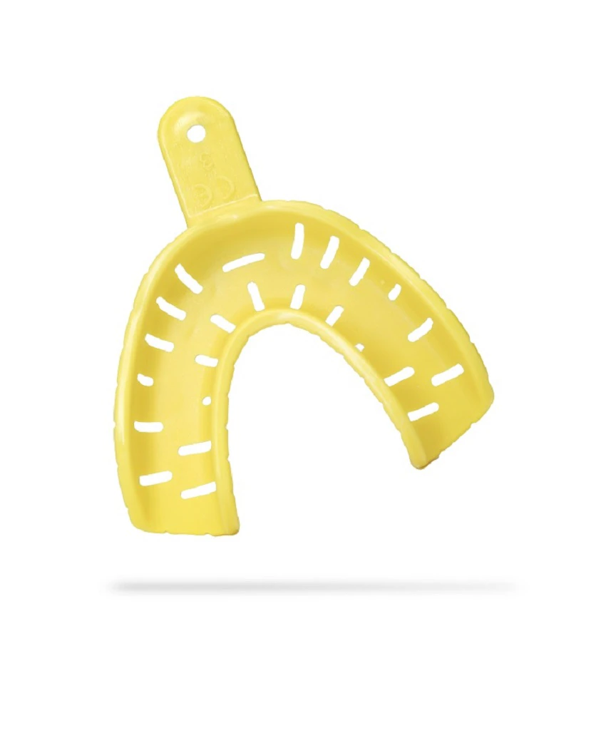 AccuDent XD Dentate Impression Trays #3, Lower Medium, Disposable, 12/Pack, 673706