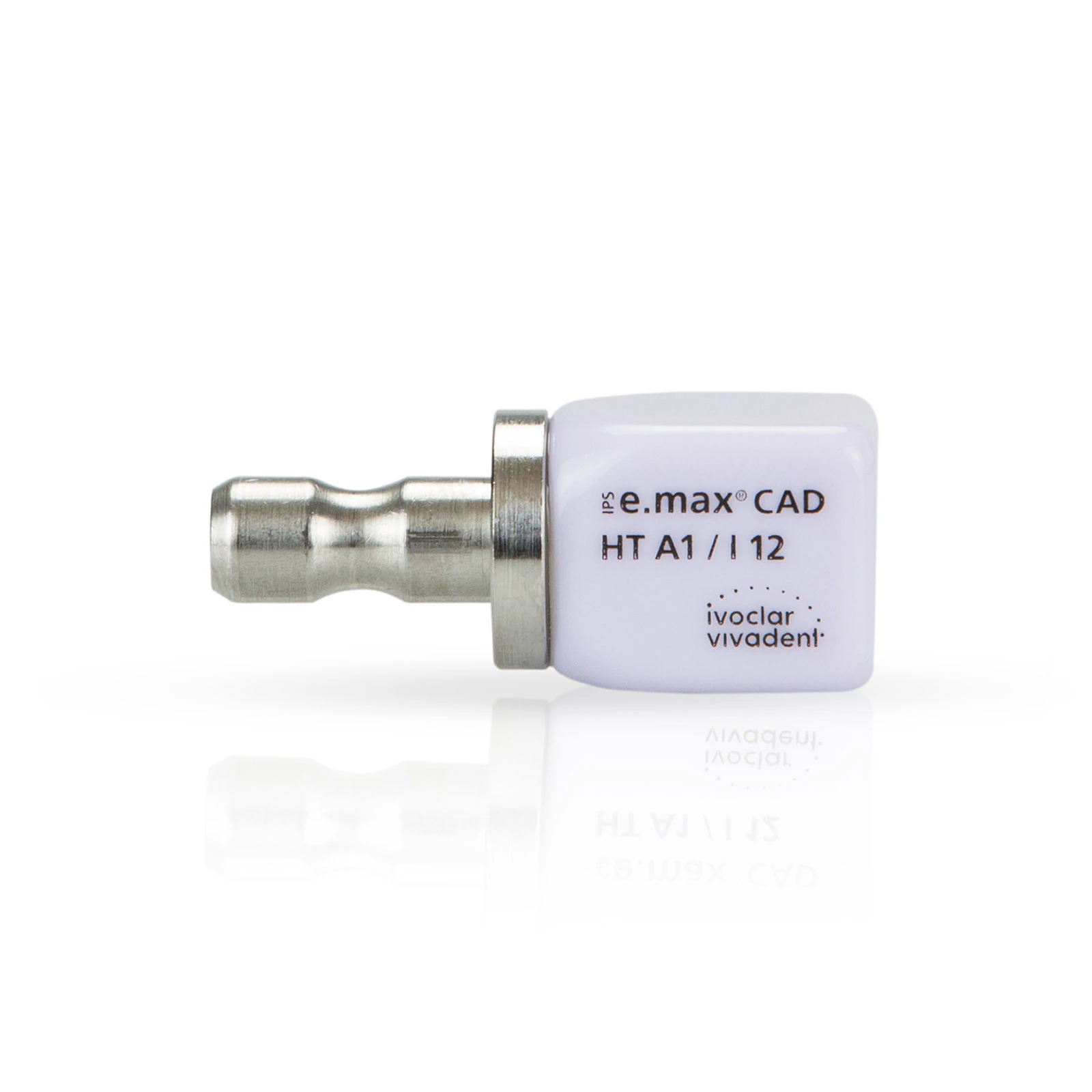 IPS e.max CAD HT CEREC/inLab Milling Block, Shade A1, Size I12, 5/Pkg