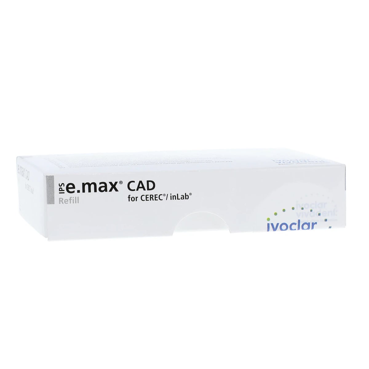 IPS e.max CAD CEREC/inLab LT (Low Translucency) Milling Block, Shade BL4, Size C14, 5/Box