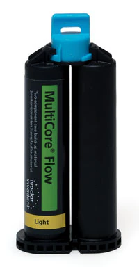 MultiCore Flow Two Component Core Buildup Material, Light (A1), 50 g Cartridge Refill, 578913AN