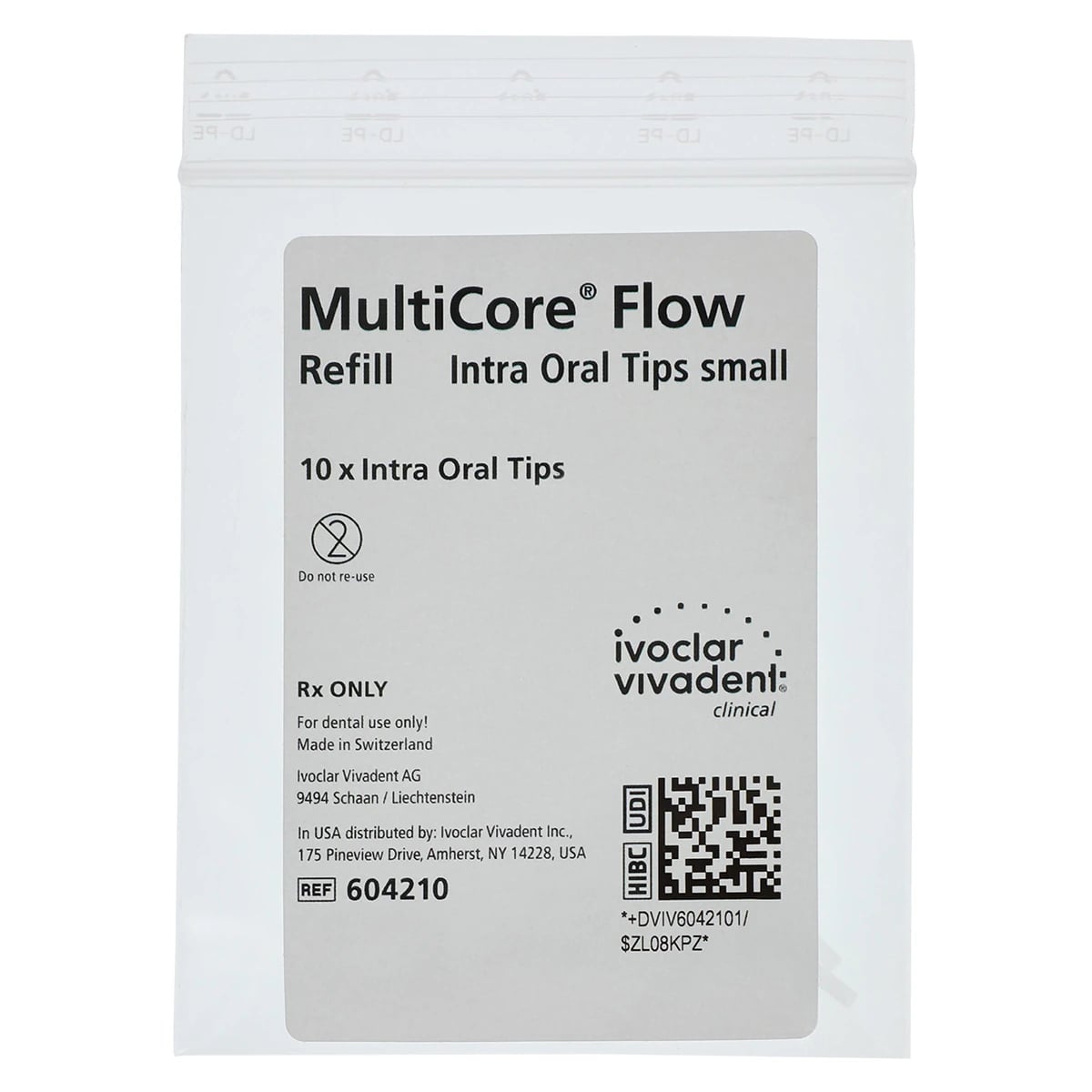 MultiCore Flow Intraoral Tips, Small, Refill Pack of 10, 604210