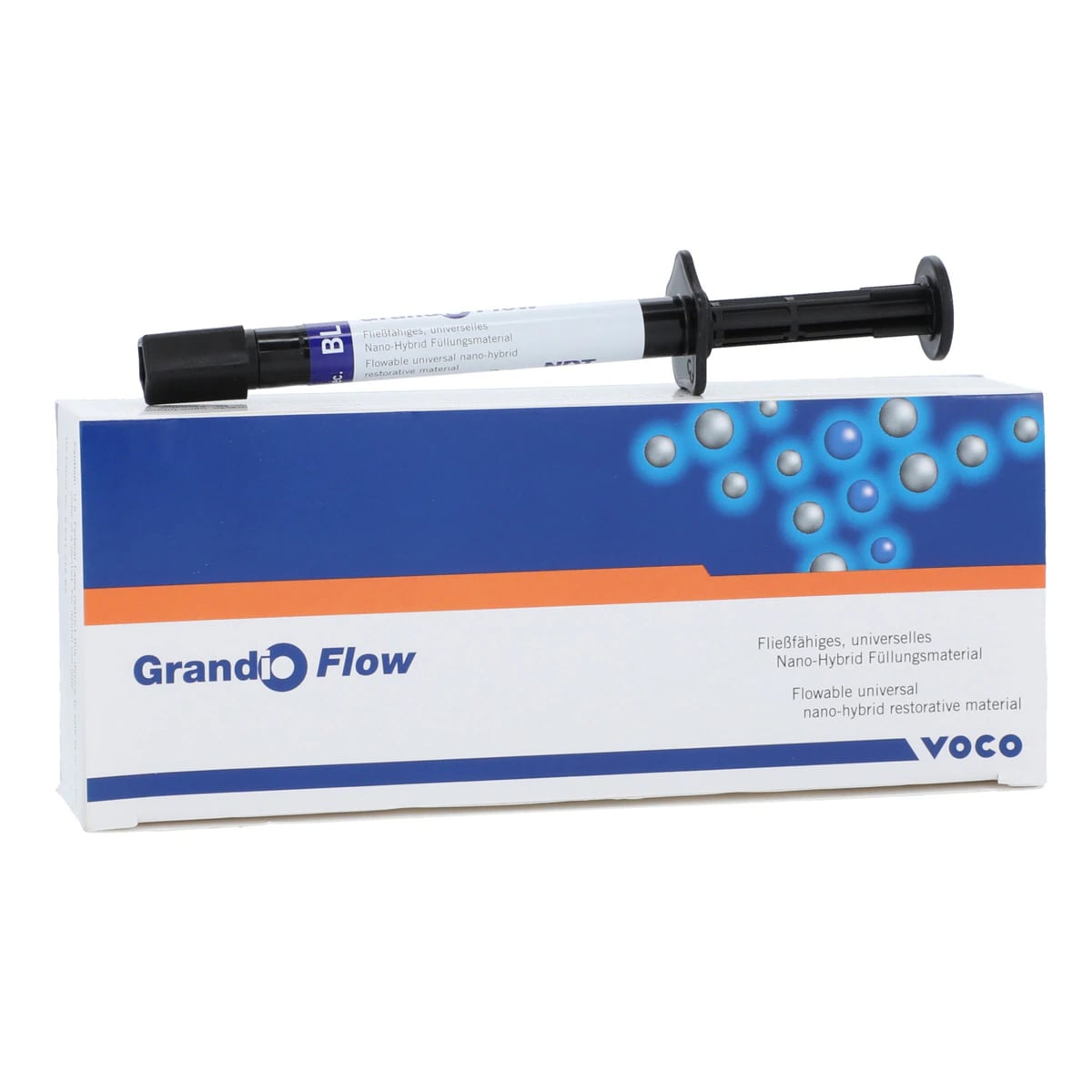 Grandio Flow Universal Flowable Composite Restorative, Shade BL (Bleach), 2g Syringe Refill, 2/Pkg