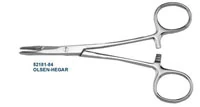 Padgett Olsen-Hegar Needle Holder with Scissors, Serrated Jaw, 6-1/2", Tungsten Carbide