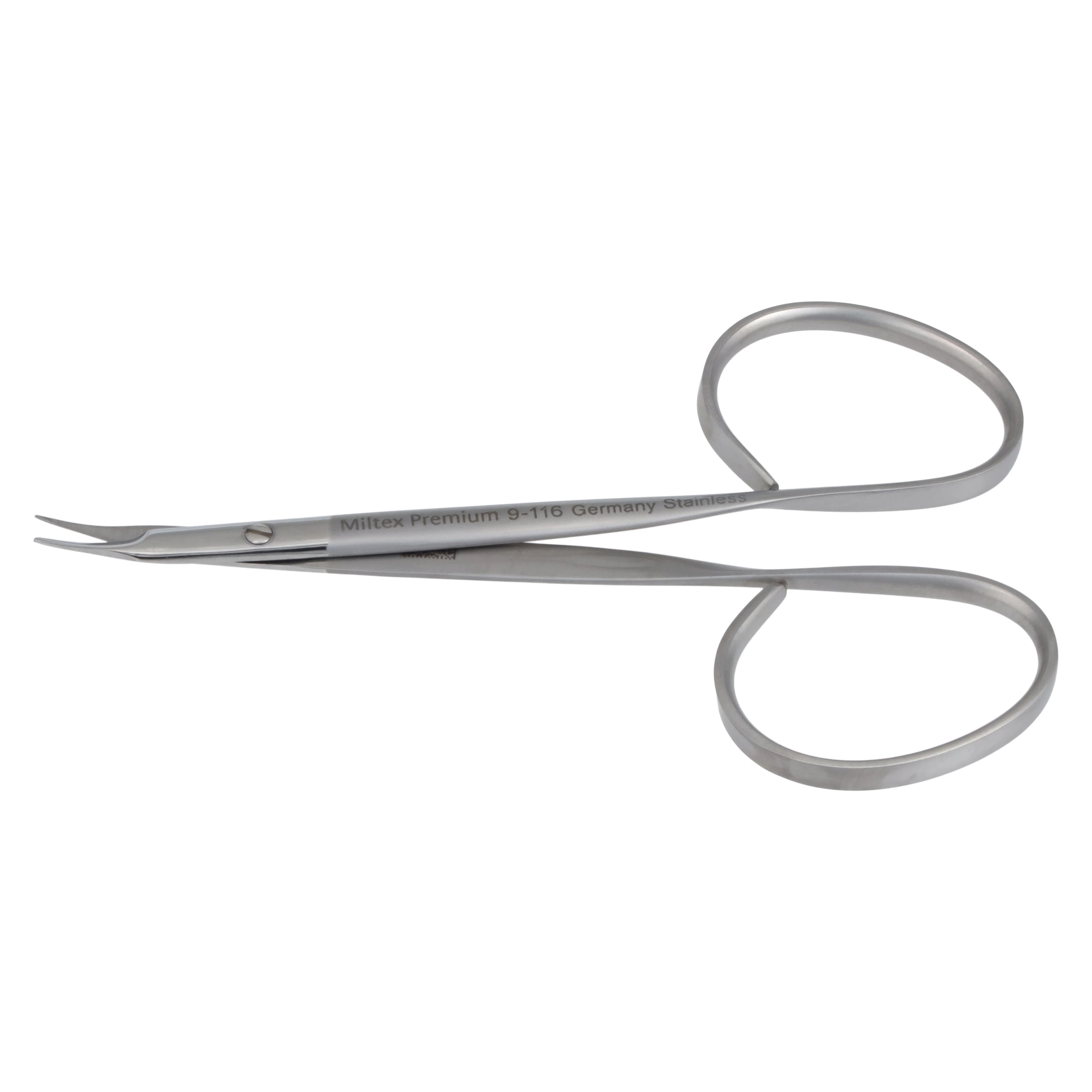 Miltex Ribbon-Style Stitch Scissors, 3-7/8" Curved, Sharp, Stainless Steel, Each