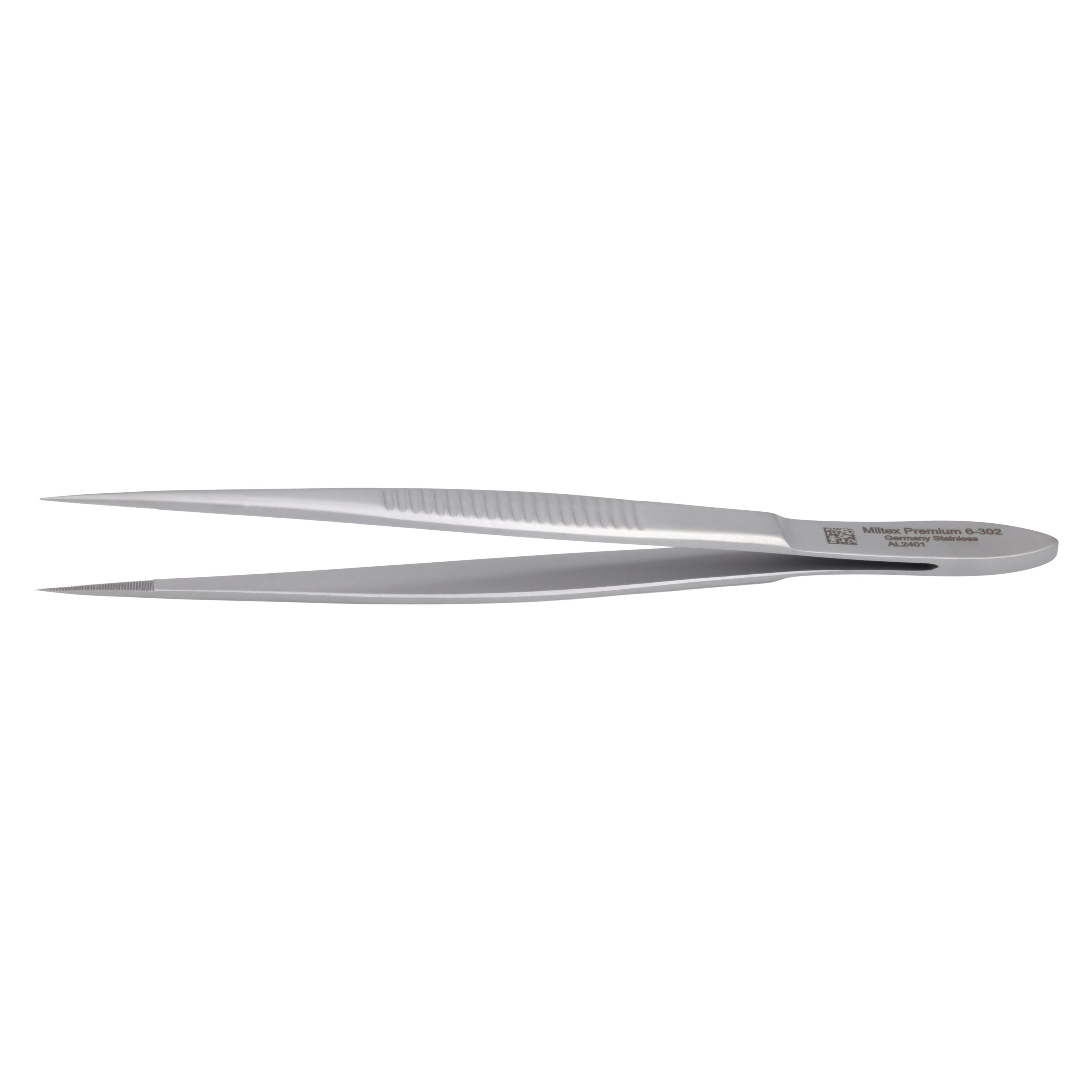 Miltex Plain Splinter Forceps, Straight, 4" Stainless Steel, Autoclavable