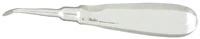 Miltex #8 Crane Pick Elevator, Single End, Straight, Hexagonal Handle, Stainless Steel, 1 Each