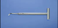 Miltex #7X Potts Elevator, Stainless Steel, T-Bar Handle, Single End, Each, EL7X