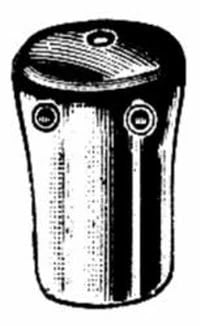 Miltex Yankauer Suction Tip, Stainless Steel, 32 TPI, for 2-104 Handle
