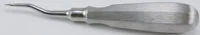 Miltex Elevator, Spade #2 Angled, Single End, Stainless Steel, DEL2SPD