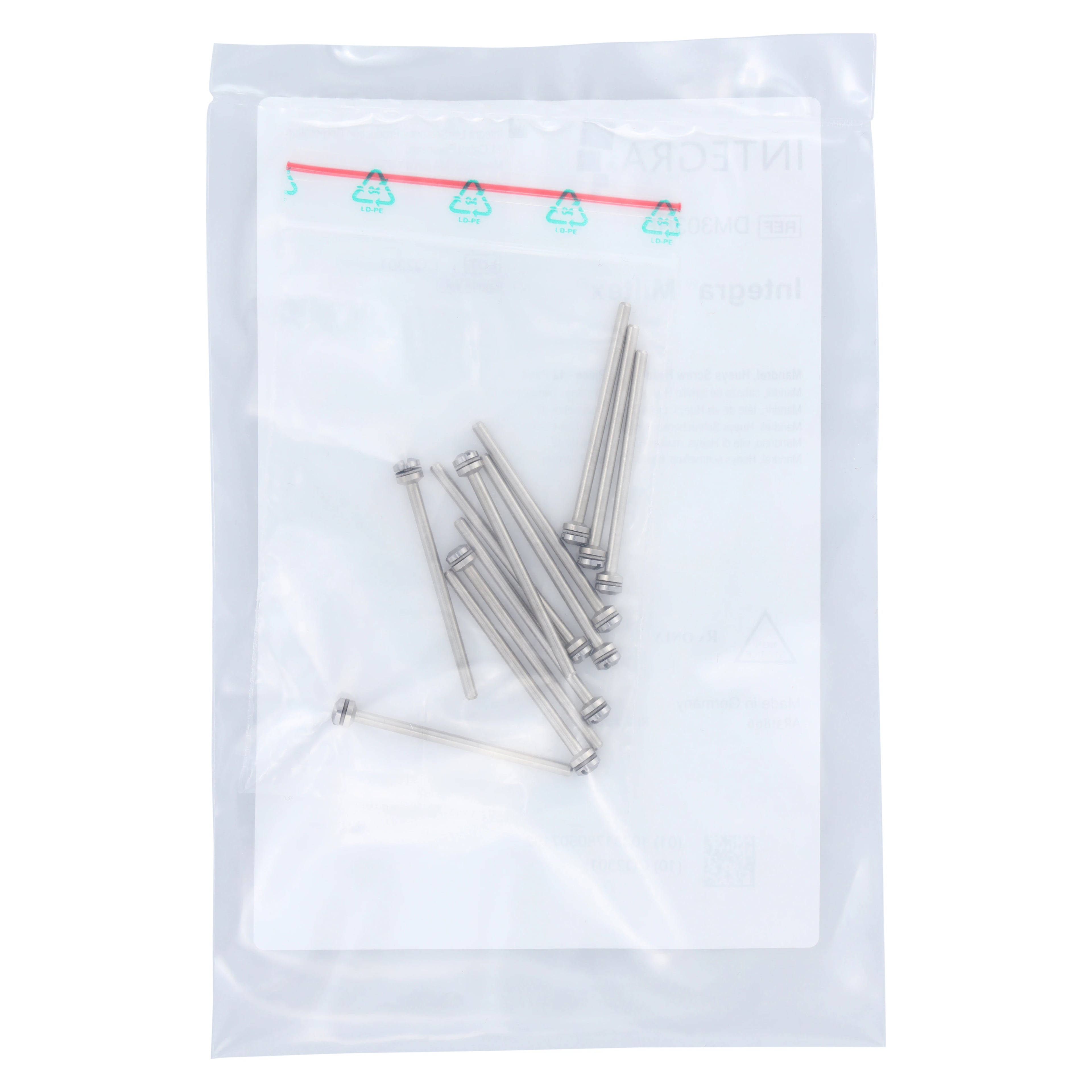 Huey's Screw Head Mandrel, HP, Stainless Steel, #303, 5 mm, 12/Pk, DM303HP