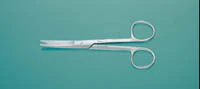 Miltex Mayo Dissecting Scissors, Curved, 5-1/2", Stainless Steel, Reusable