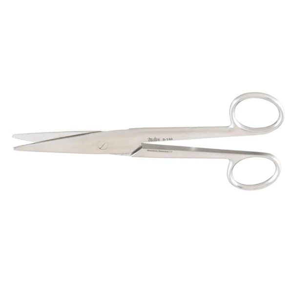 Miltex Mayo-Noble Scissors, Curved, 6-1/2" Stainless Steel, Each