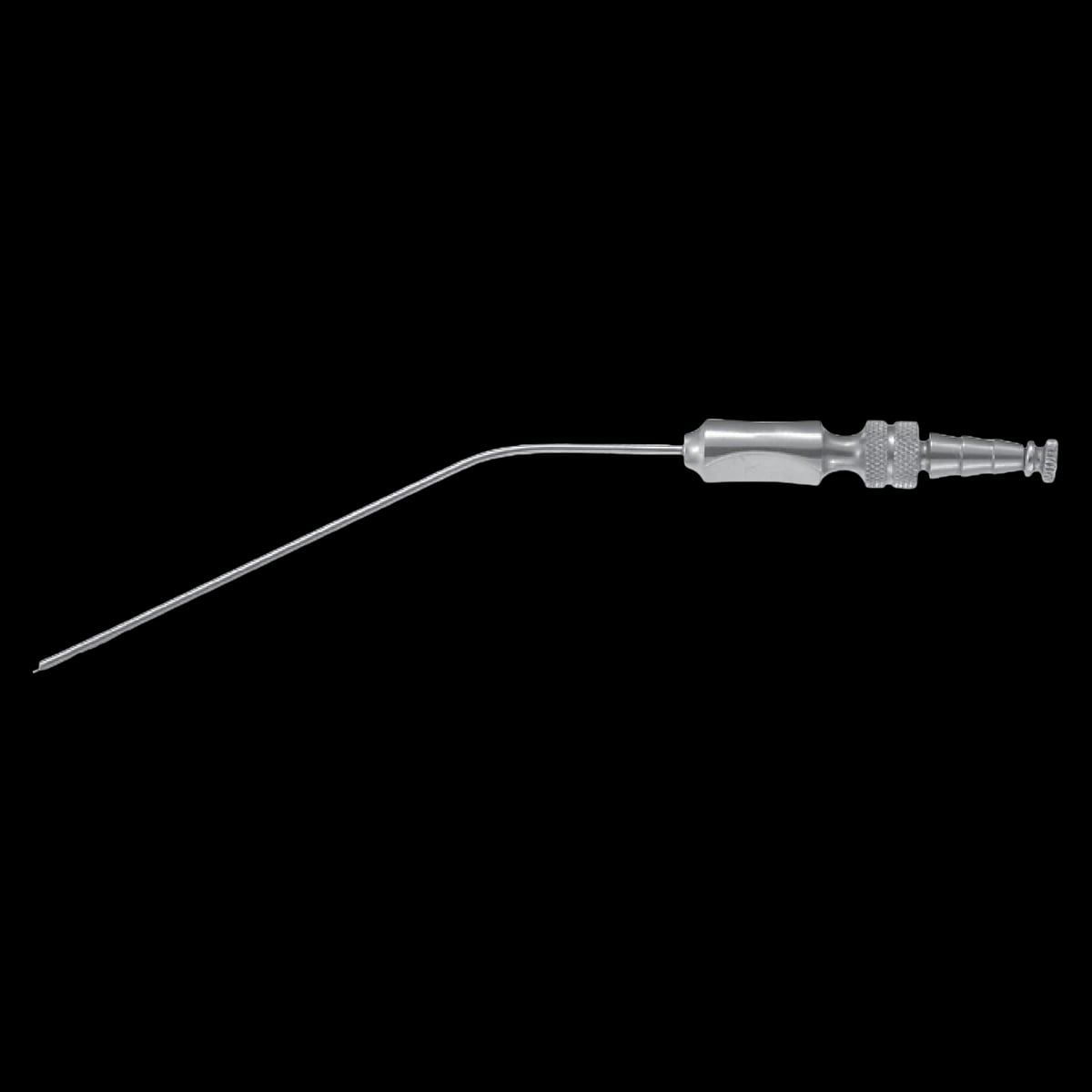 Integra Miltex Frazier Suction Tube 8FR, 145° Angle, Stainless Steel, 187.5mm, Autoclavable, 19-573